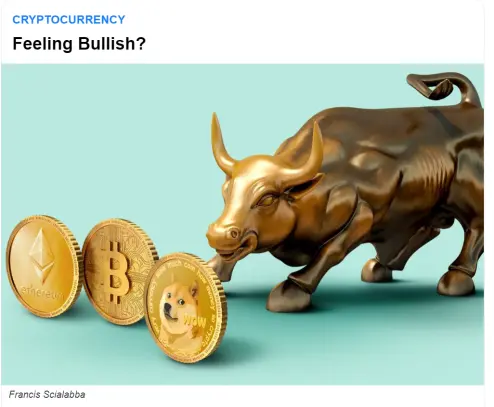 Cryptocurrency section from today's Morning Brew