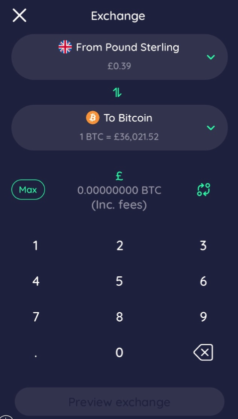 Exchange interface