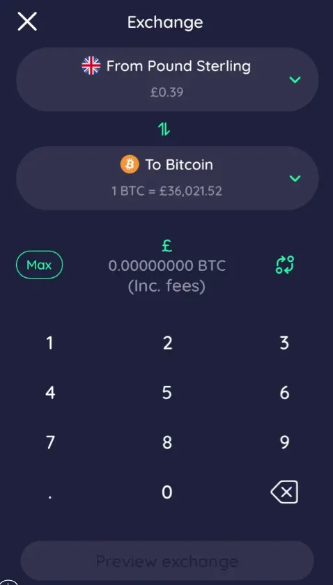 Exchange interface