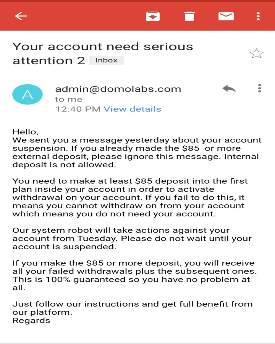 Account suspension notice 2