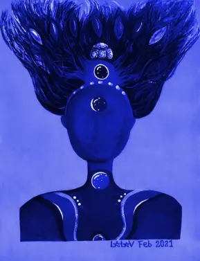NFTArtMuseum Aeternum Cyan