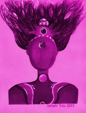 NFTArtMuseum Aeternum Magenta