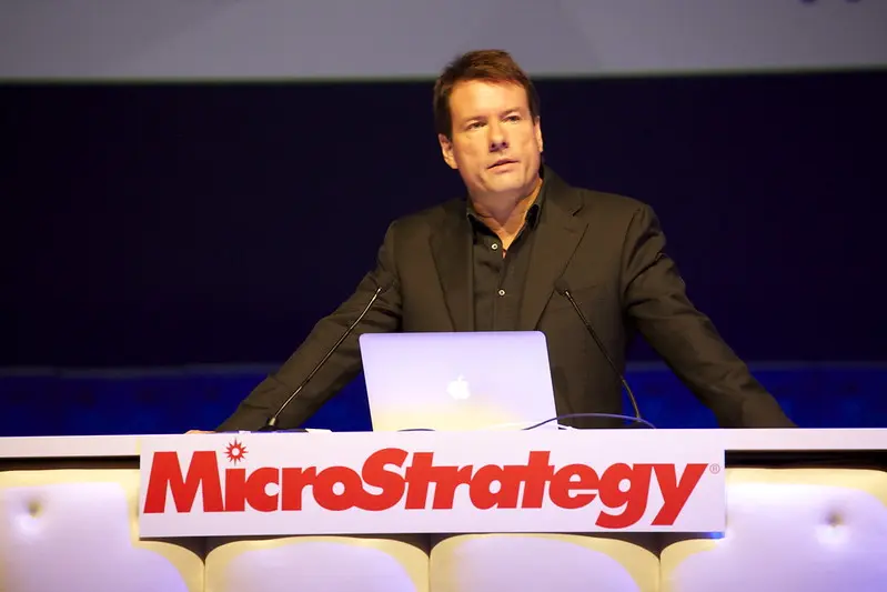 Michael Saylor MicroStrategy CEO