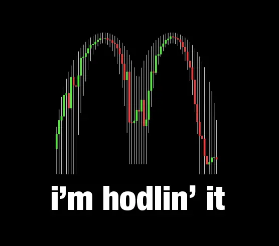 i'm hodlin' it