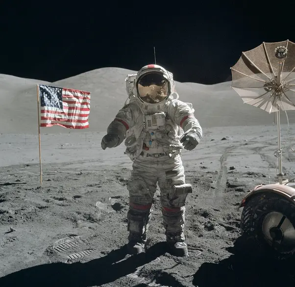 Astronaut on the Moon