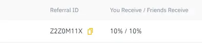 50-50 Binance Code