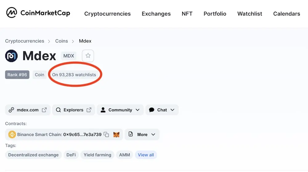 $MDX Now on Binance!
