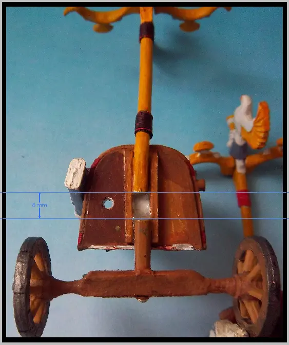 Chariot's underside