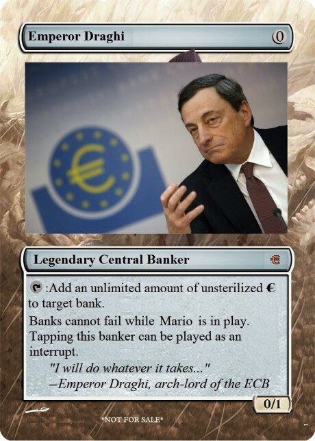 Mario Draghi - Head of the ECB (2014 photo)