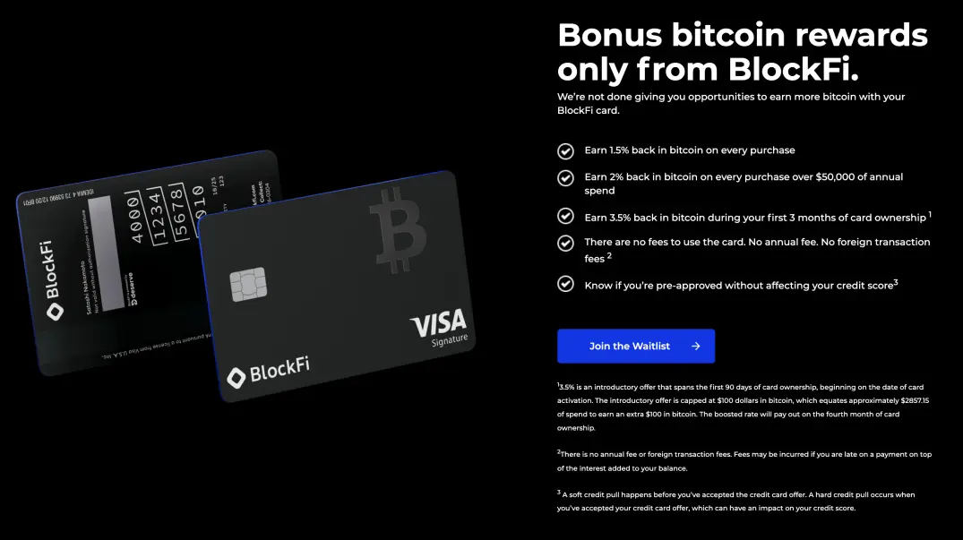 BlockFi Card