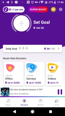 Earn additional reward points with Current by filling out surveys, completing offers, and watching ads.