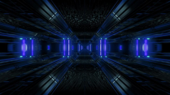 cyberpunk hall