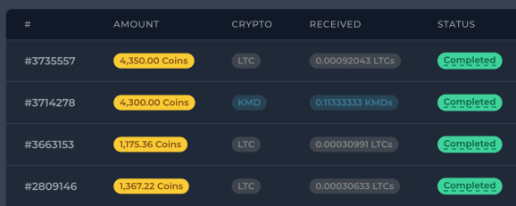 Faucet Crypto Earnings