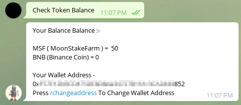 RaindropBOT balance command
