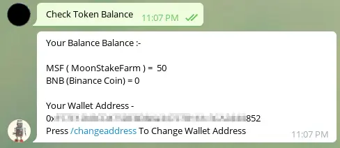 RaindropBOT balance command