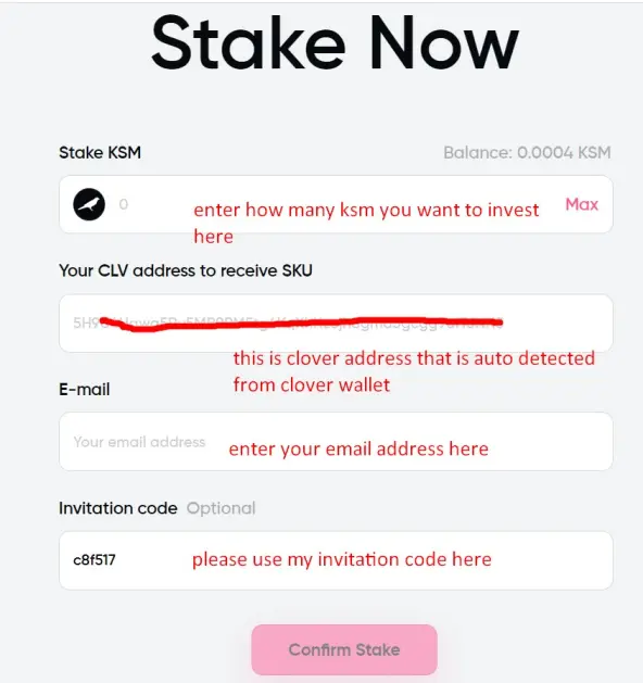 stake now