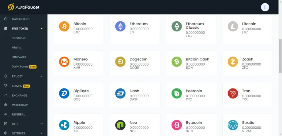 AutoFaucet crypto