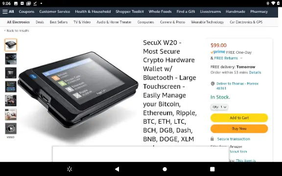 Most secured Hard wallet