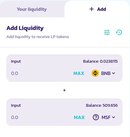 Exchange MSF Token