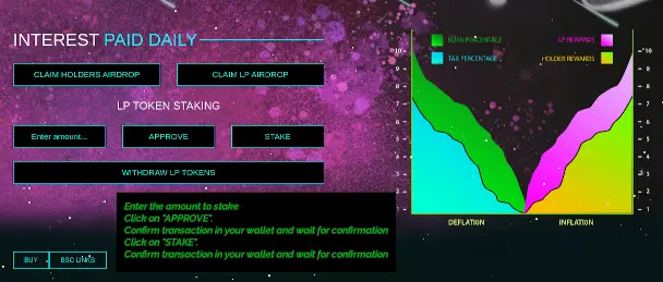 MSF LP Staking process