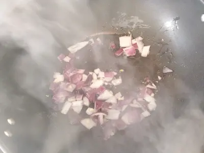 Ginger and Onions Cooking
