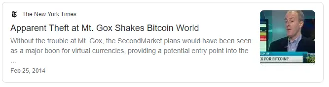Mt. Gox shakes Bitcoin World - The New York Times