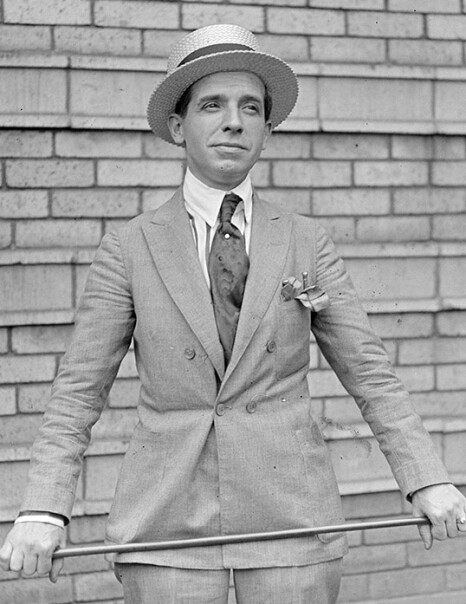 Charles Ponzi, the father and namesake of the Ponzi Scheme