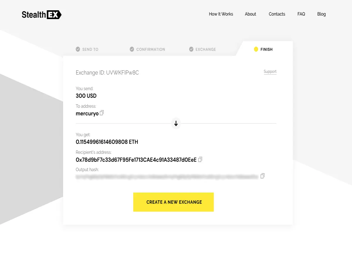 Buy Ethereum With Credit Card StealthEX