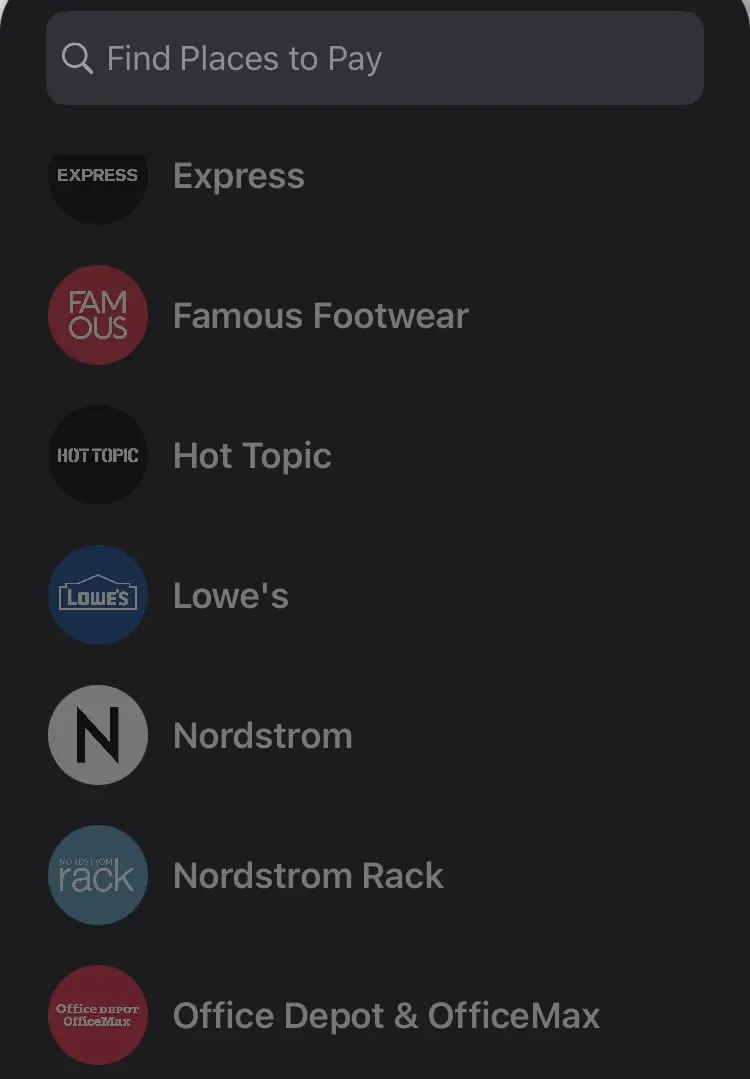 SPEDN retailers