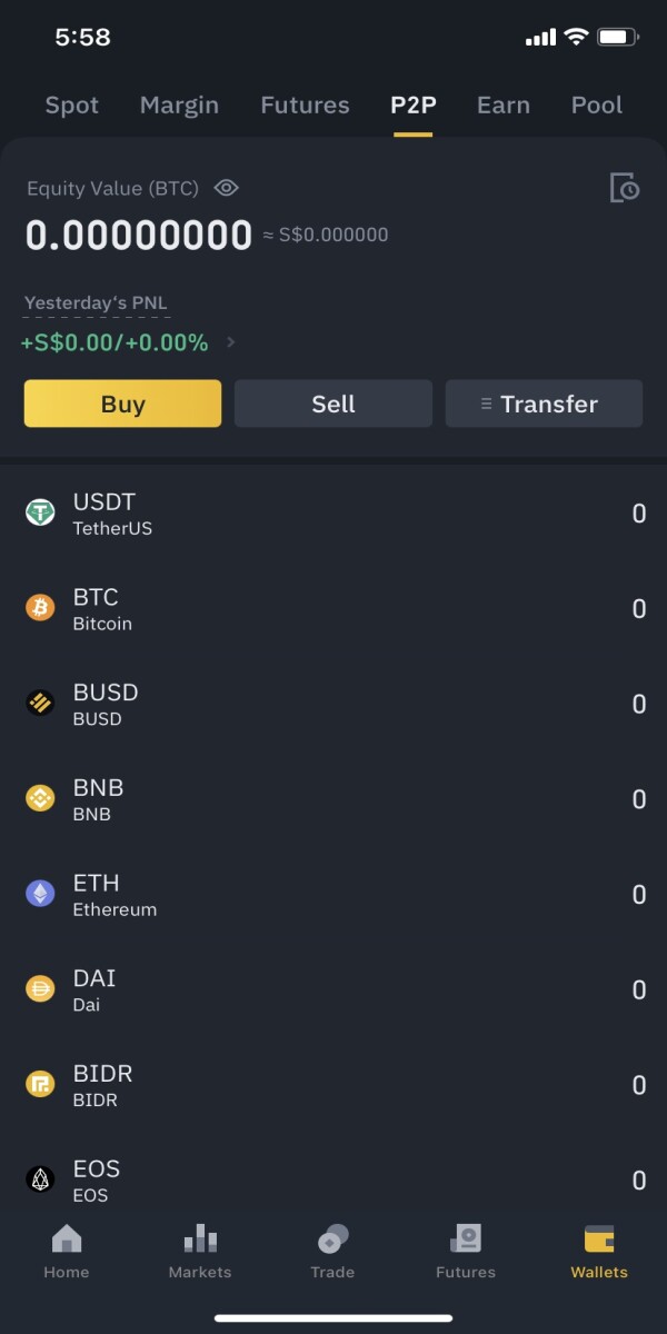 Wallet P2P