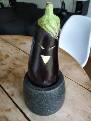 cocky eggplant