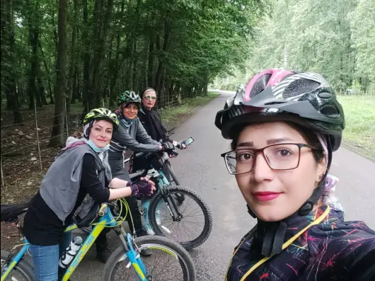 Girl Cyclists & The Story of A New Adventure in The Forests