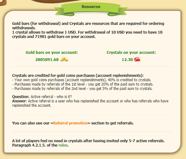 Resources Rules - THE CATCH