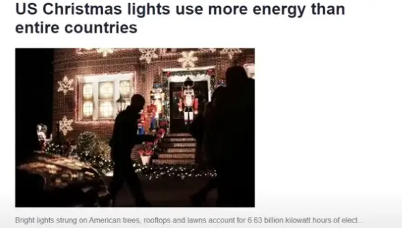 Christmas lights