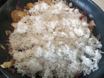 rice added