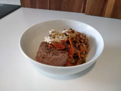 ingredients in mixing bowl