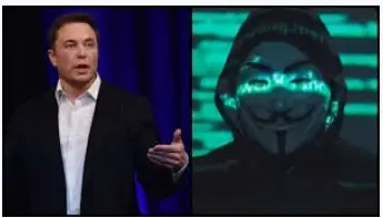 Elon musk was warned ⚠️ by anonymous hacker group