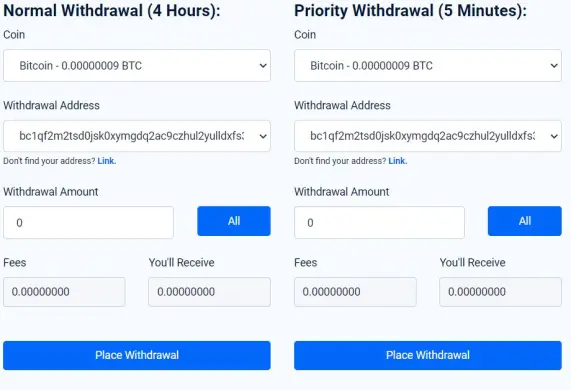 Withdrawal