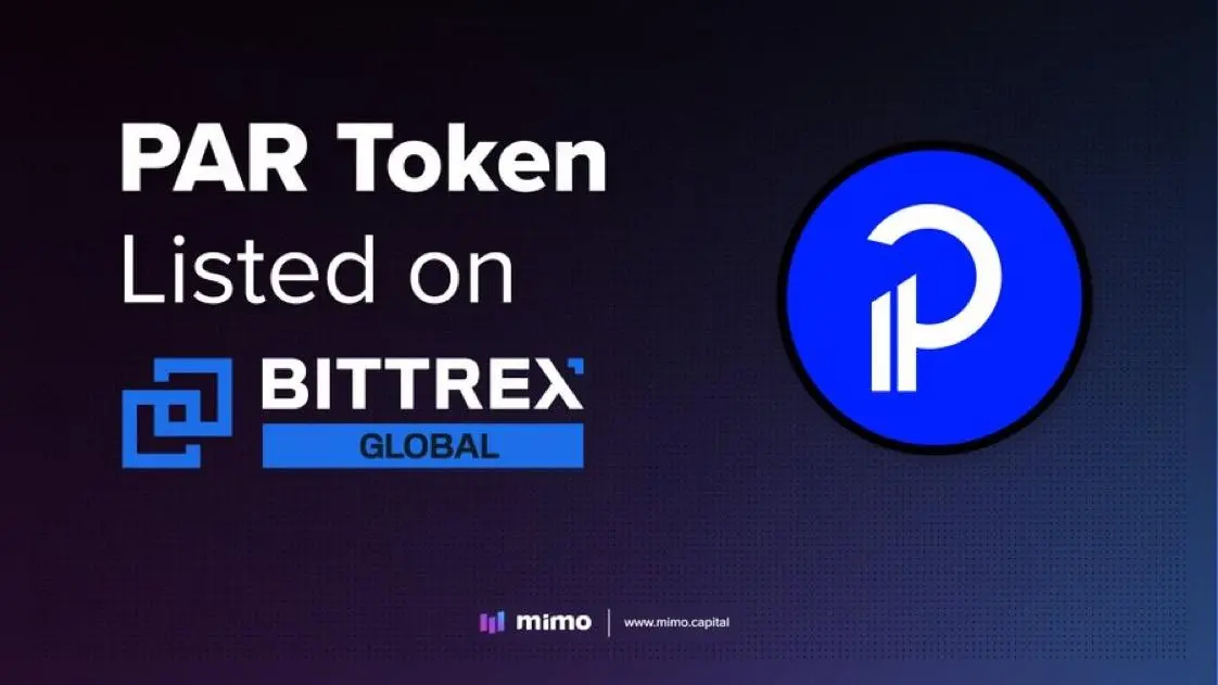 PAR Token Now Listed on Bittrex Global