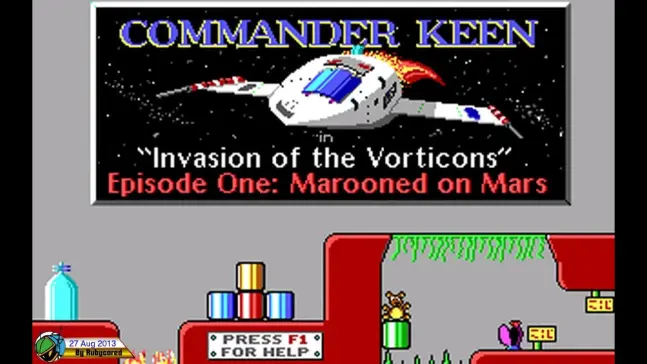 Commander Keen Marooned on Mars