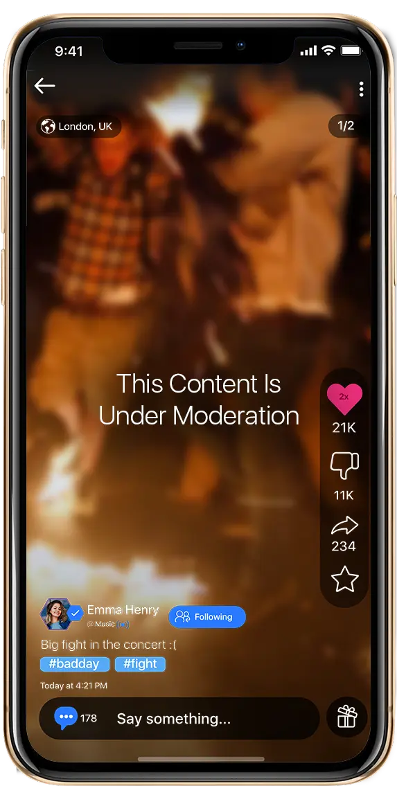 Uhive Decentralized Moderation