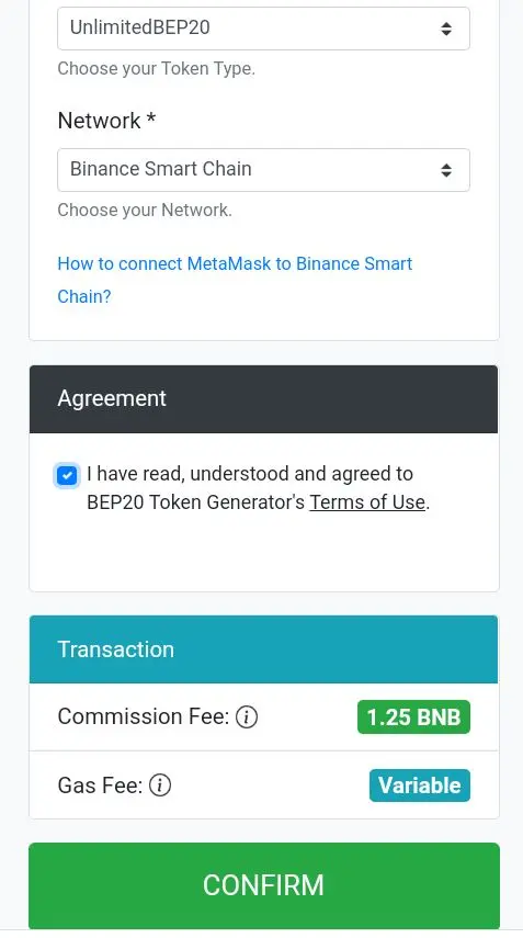 https://tokencenter.github.io/bep20-generator/