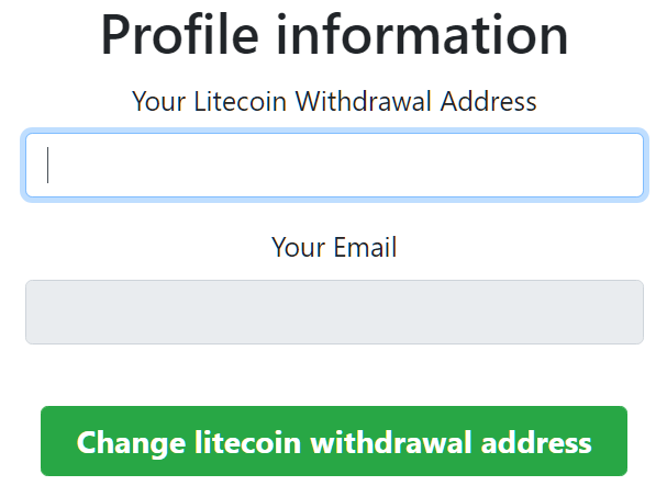 Where the address can be change