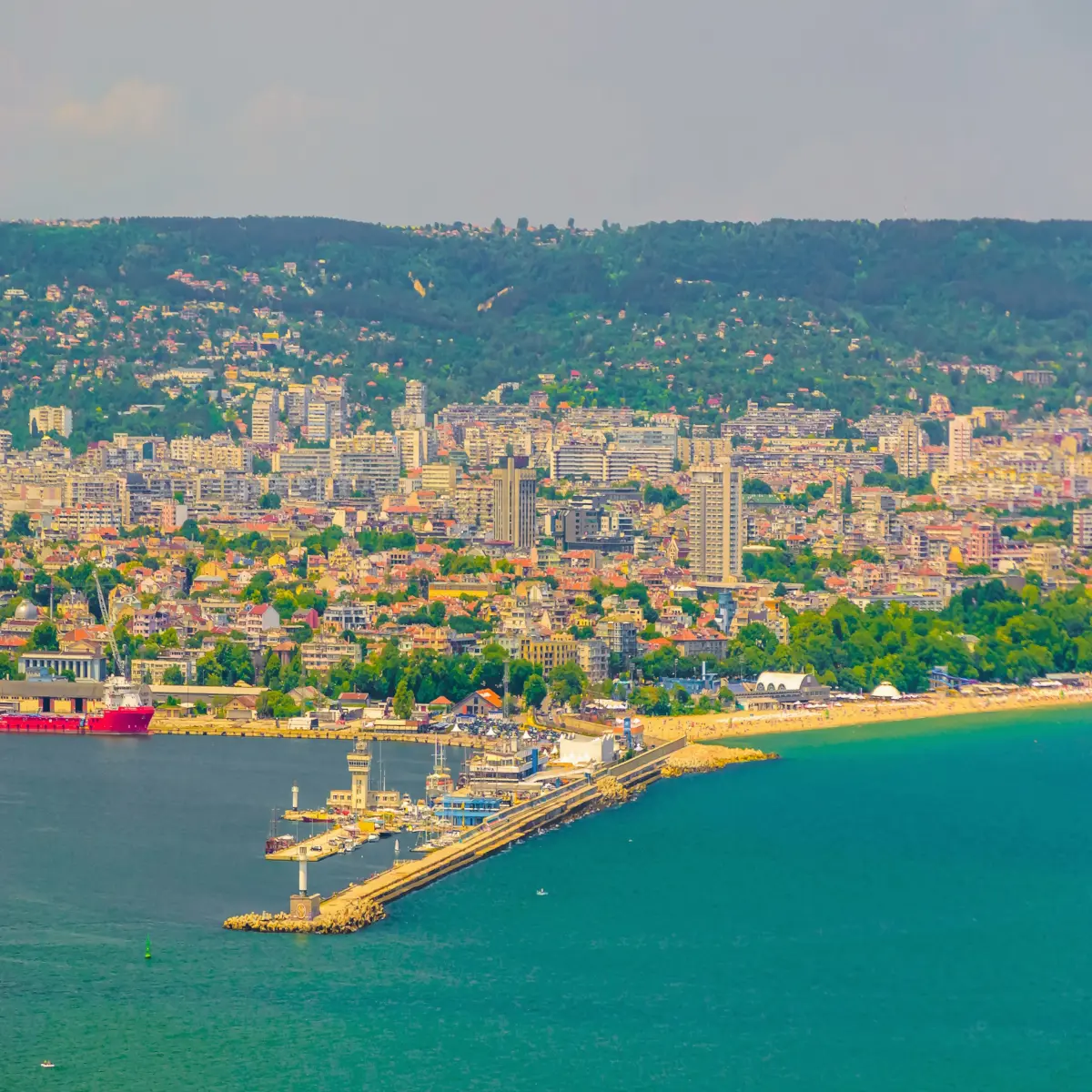 Upland Competition Varna Aerial View