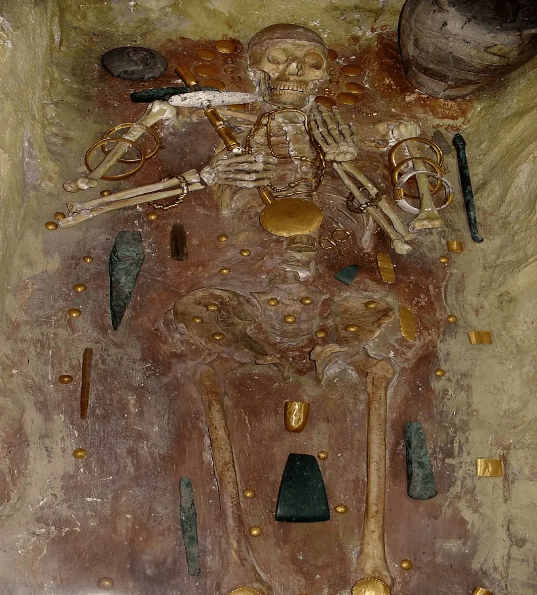 Varna Necropolis Uncovered grave