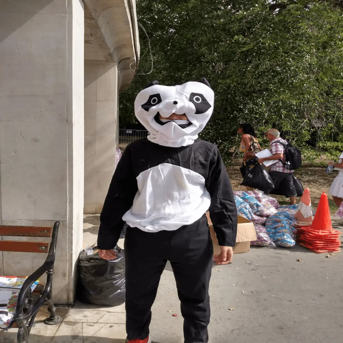 panda mascot