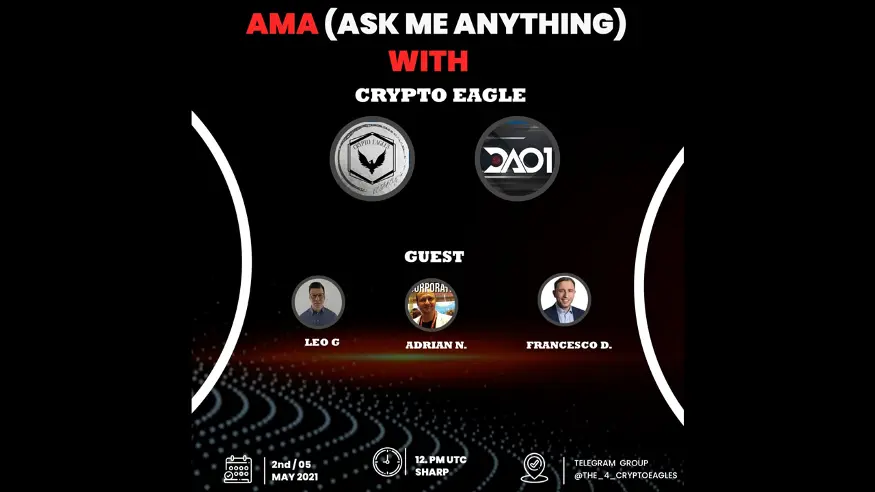 AMA #2: DAO1 Features on CRYPTO EAGLES Community