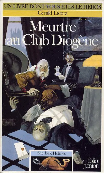 Murder at Diogenes Club - Meurtre au Club Diogène (gamebooks Sherlock Holmes)