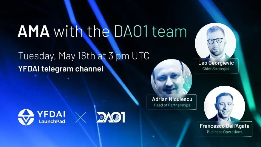 AMA #3 DAO1 Meets the YFDAI Community