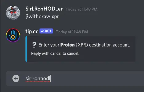 proton desination